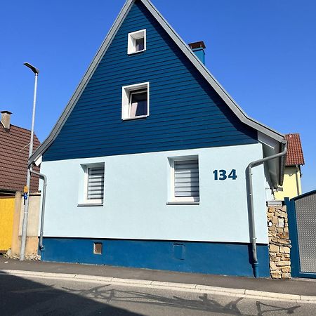 Ferienwohnung Blaues Haus Ubstadt-Weiher Ngoại thất bức ảnh