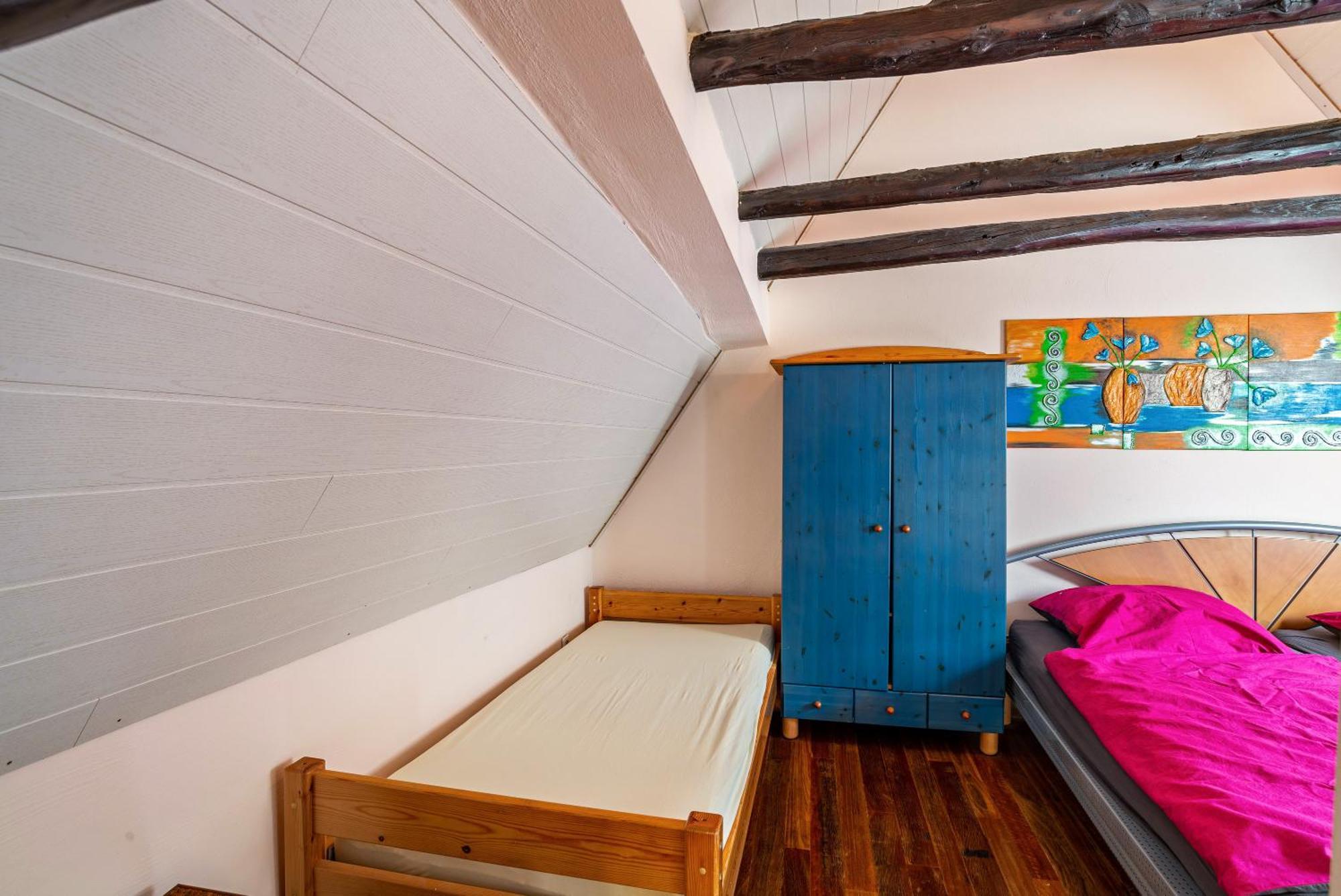Ferienwohnung Blaues Haus Ubstadt-Weiher Ngoại thất bức ảnh