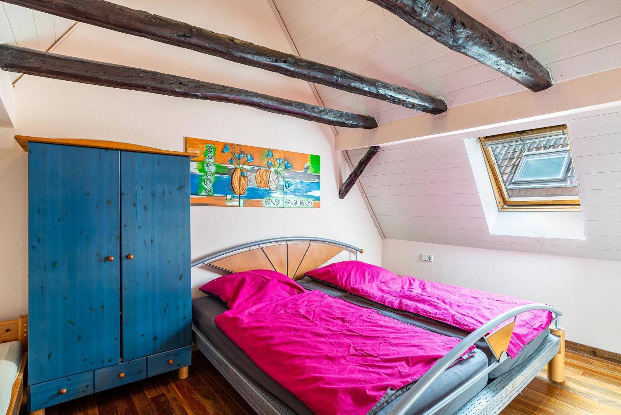 Ferienwohnung Blaues Haus Ubstadt-Weiher Ngoại thất bức ảnh