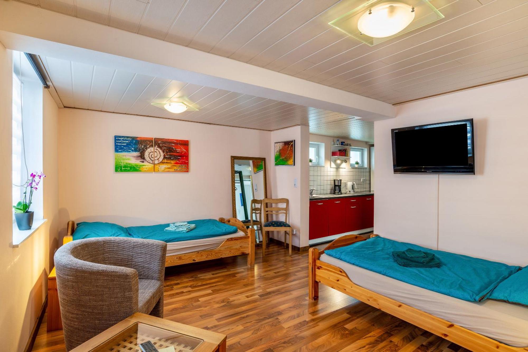 Ferienwohnung Blaues Haus Ubstadt-Weiher Ngoại thất bức ảnh