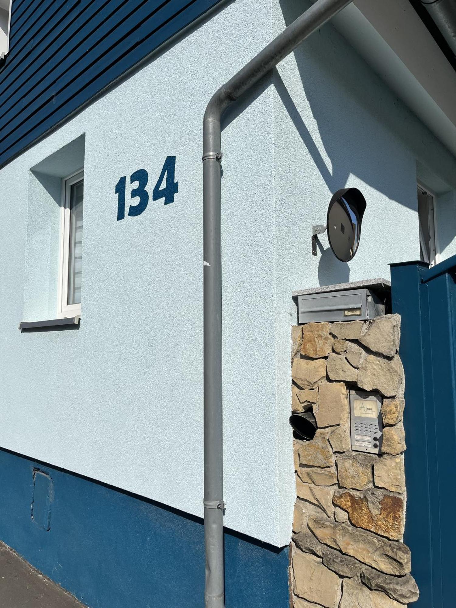 Ferienwohnung Blaues Haus Ubstadt-Weiher Ngoại thất bức ảnh