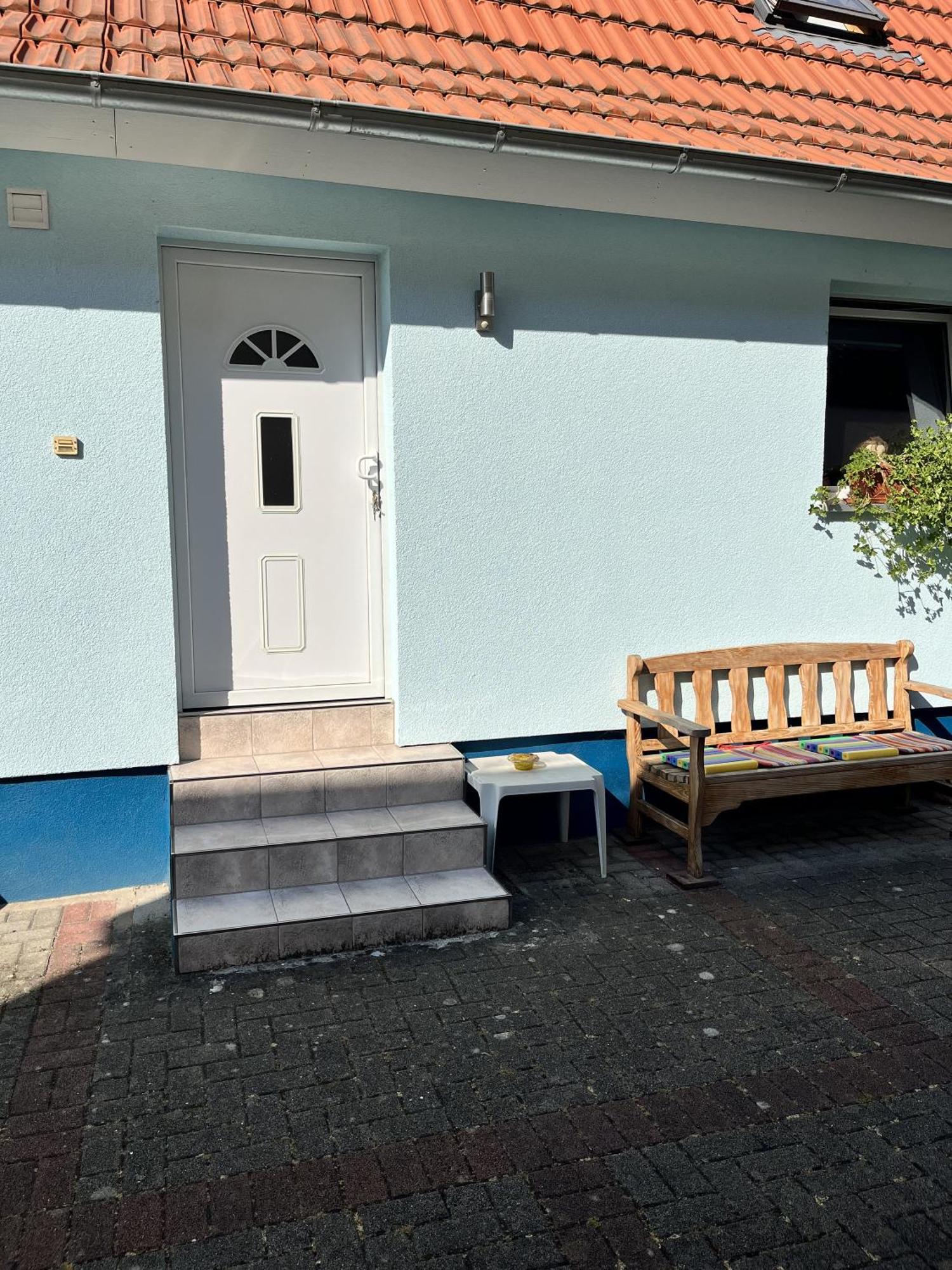 Ferienwohnung Blaues Haus Ubstadt-Weiher Ngoại thất bức ảnh
